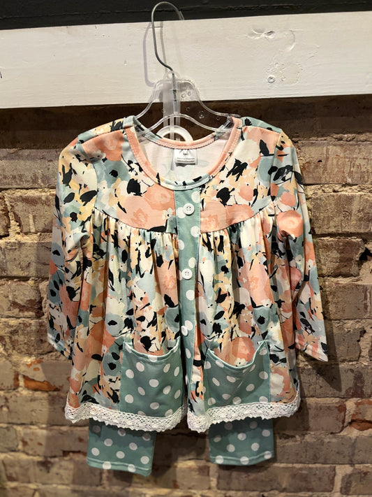 Polka Dot Meadow Set