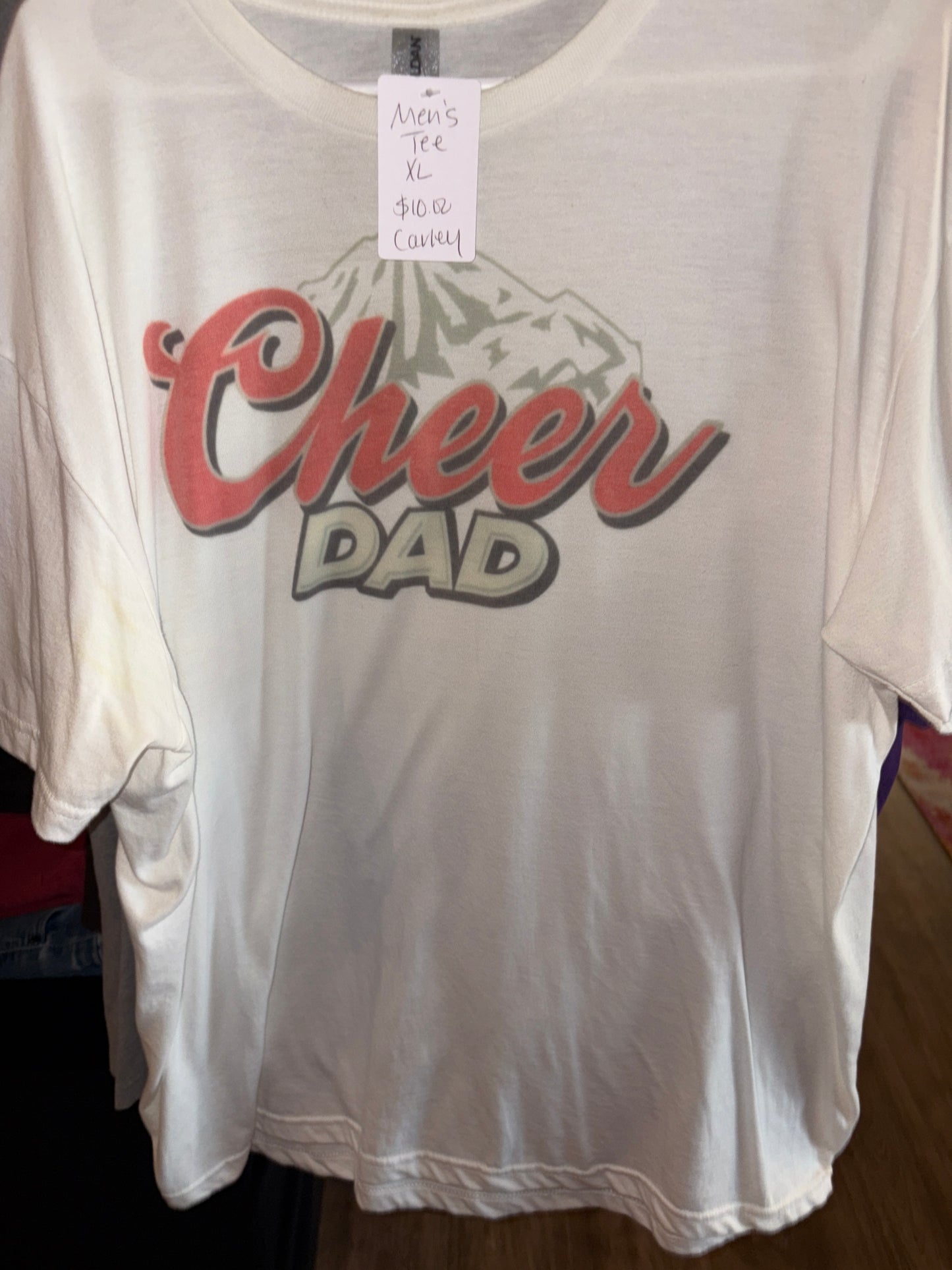 Men’s Cheer Dad Tee XL
