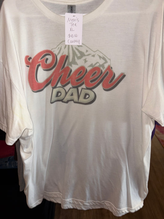 Men’s Cheer Dad Tee XL