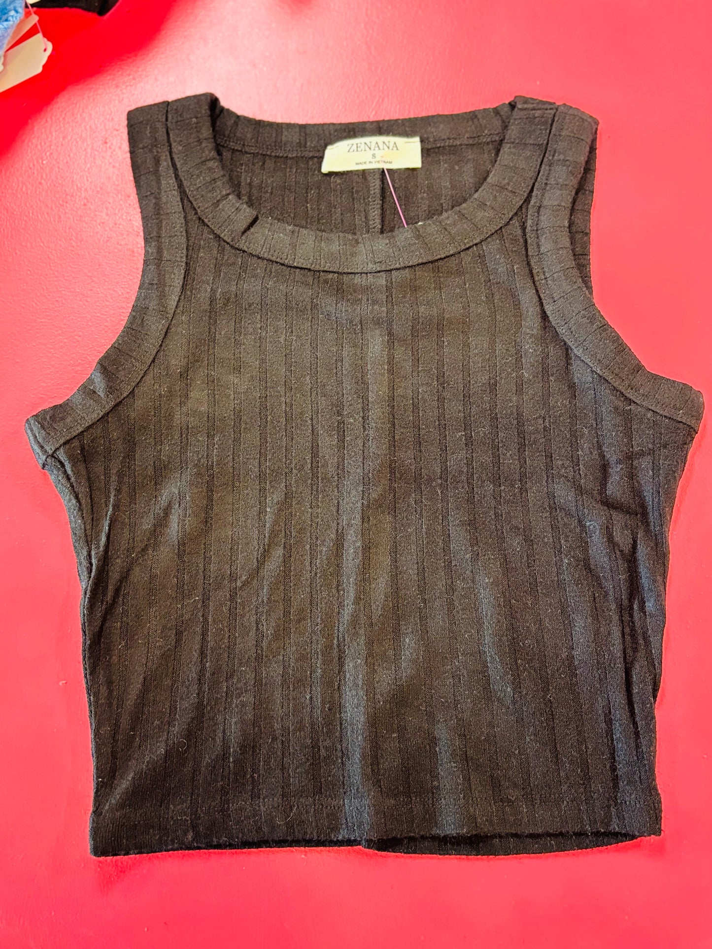 Ribbed Zenana Soft Tank
