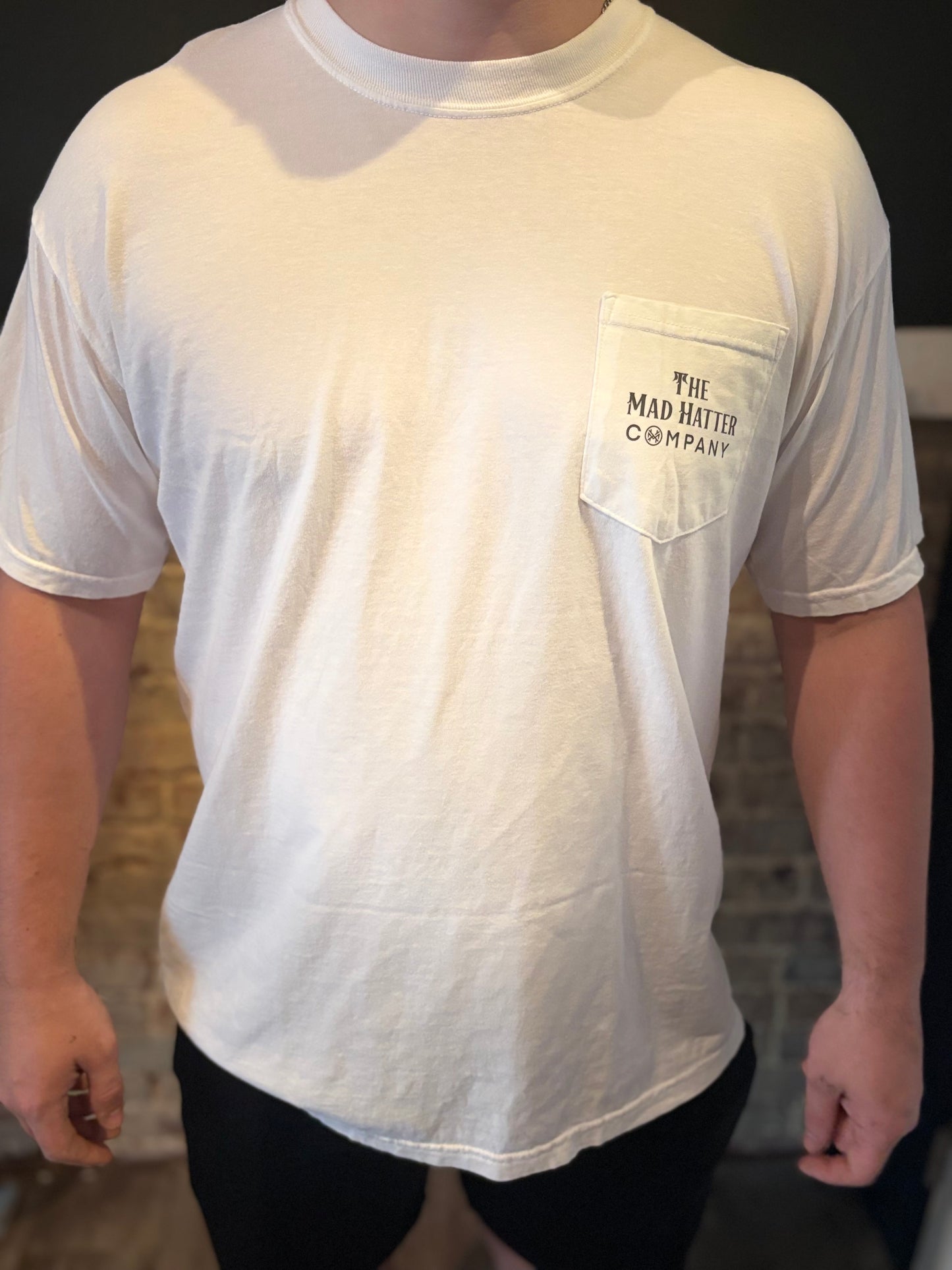 M.H White Duck Camo Pocket Tees