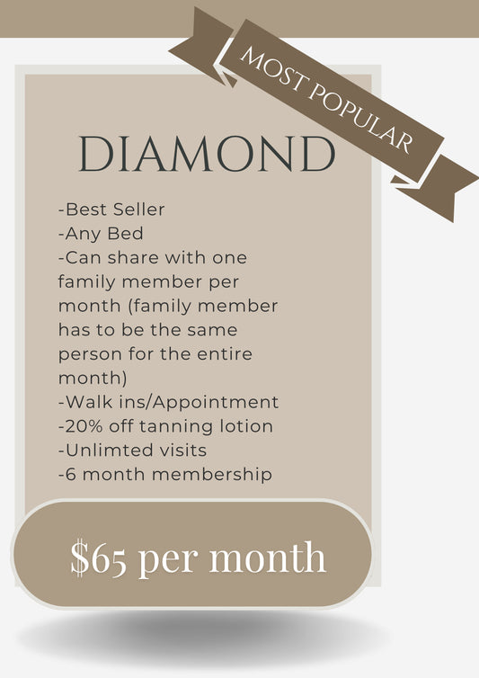 Diamond Tanning Bed Membership