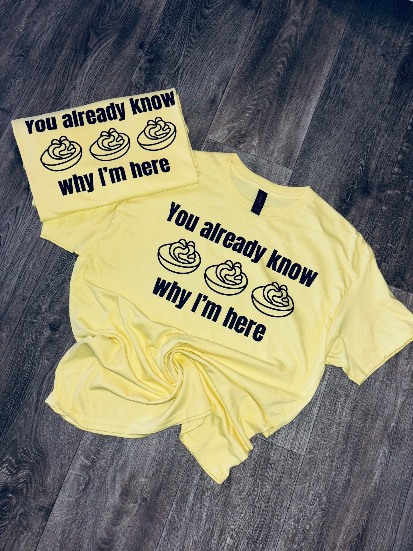 You already know why i’m here Thanksgiving Tee