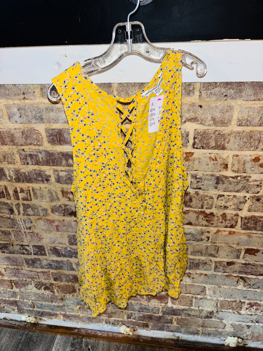 Women’s Small Yellow Tank