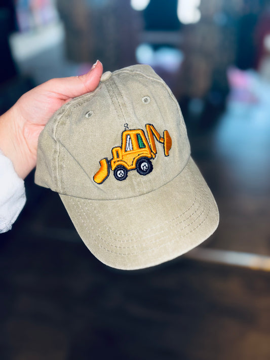 Bulldozer Kid’s Hat