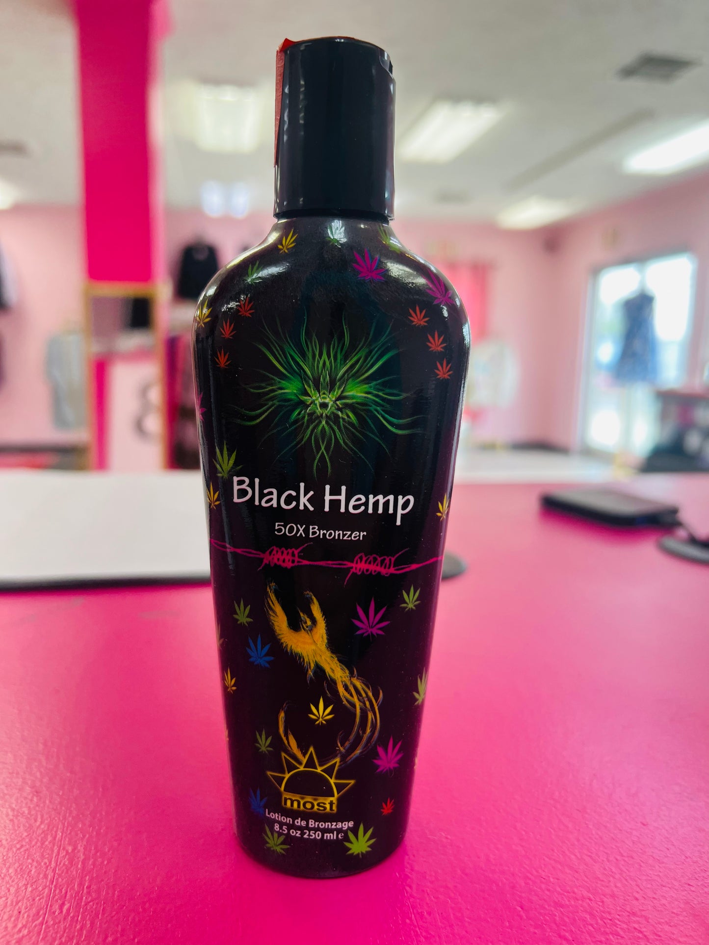 Black Hemp 50X Bronzer Tanning Lotion