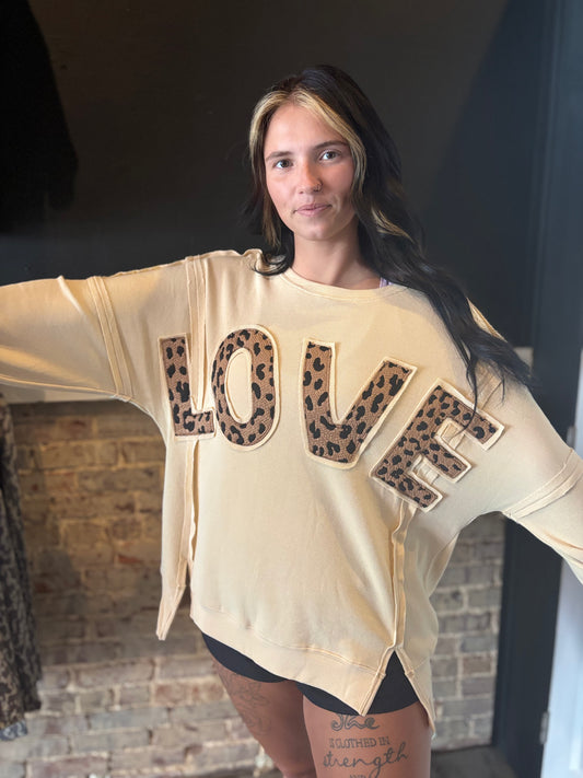 Fall in Love Leopard Long Sleeve