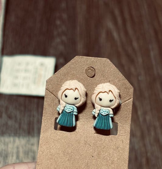 Elsa Clip-On Earrings