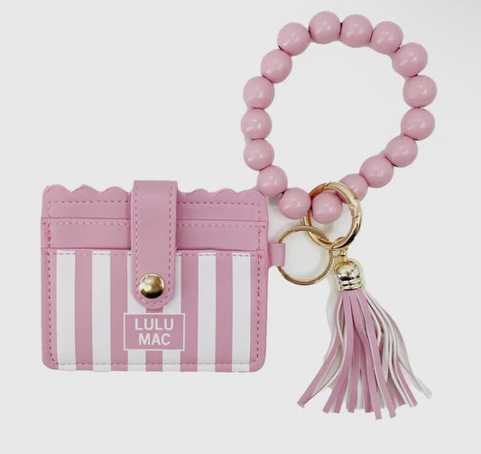 Lulu Mac Stripped Keychains