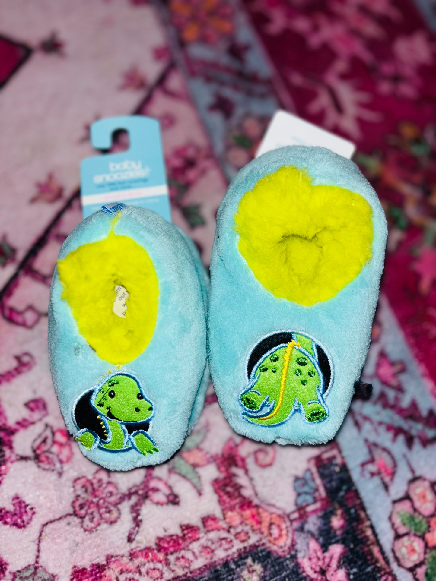 Baby Dino Snoozie House Shoes