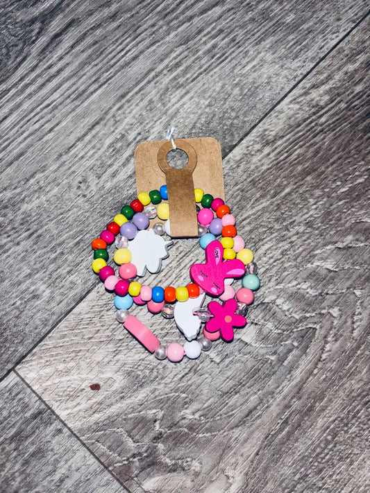 Girly Girl Multicolored Bracelet Bundle