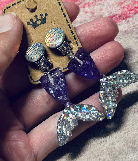 Purple Mermaid Tail