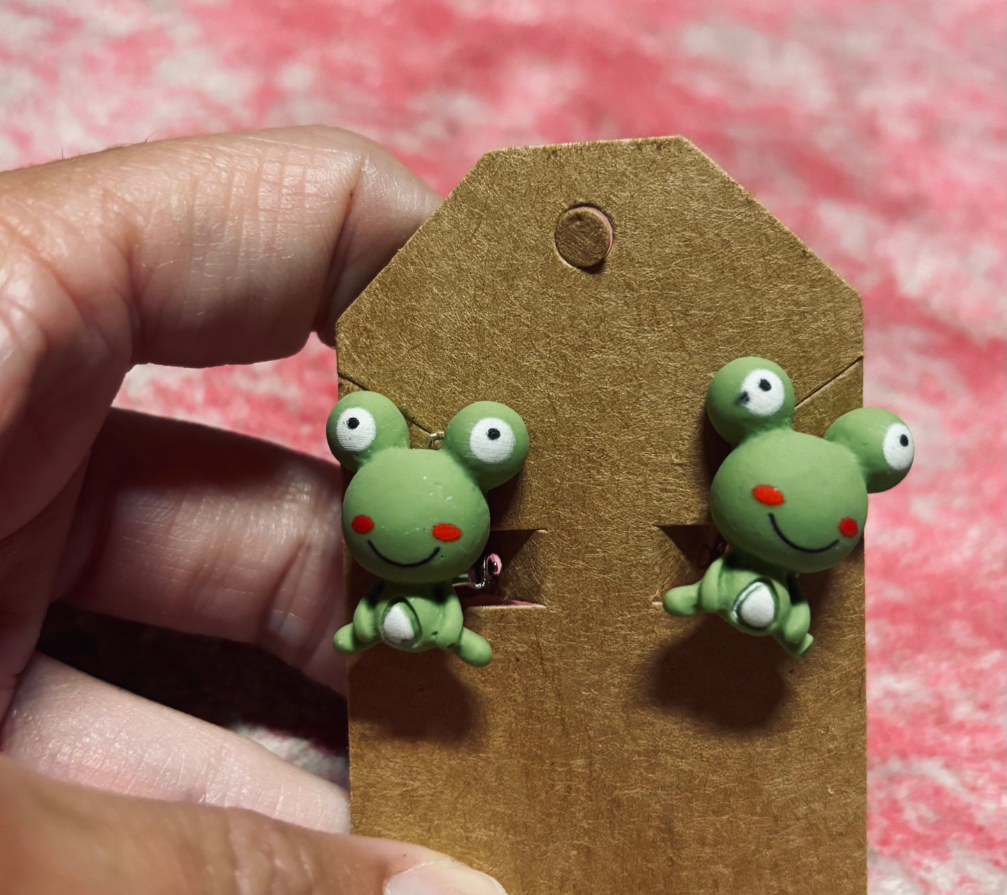 Frog Clip-on Earrings