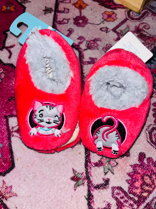 Baby Cat Snoozie House Shoes