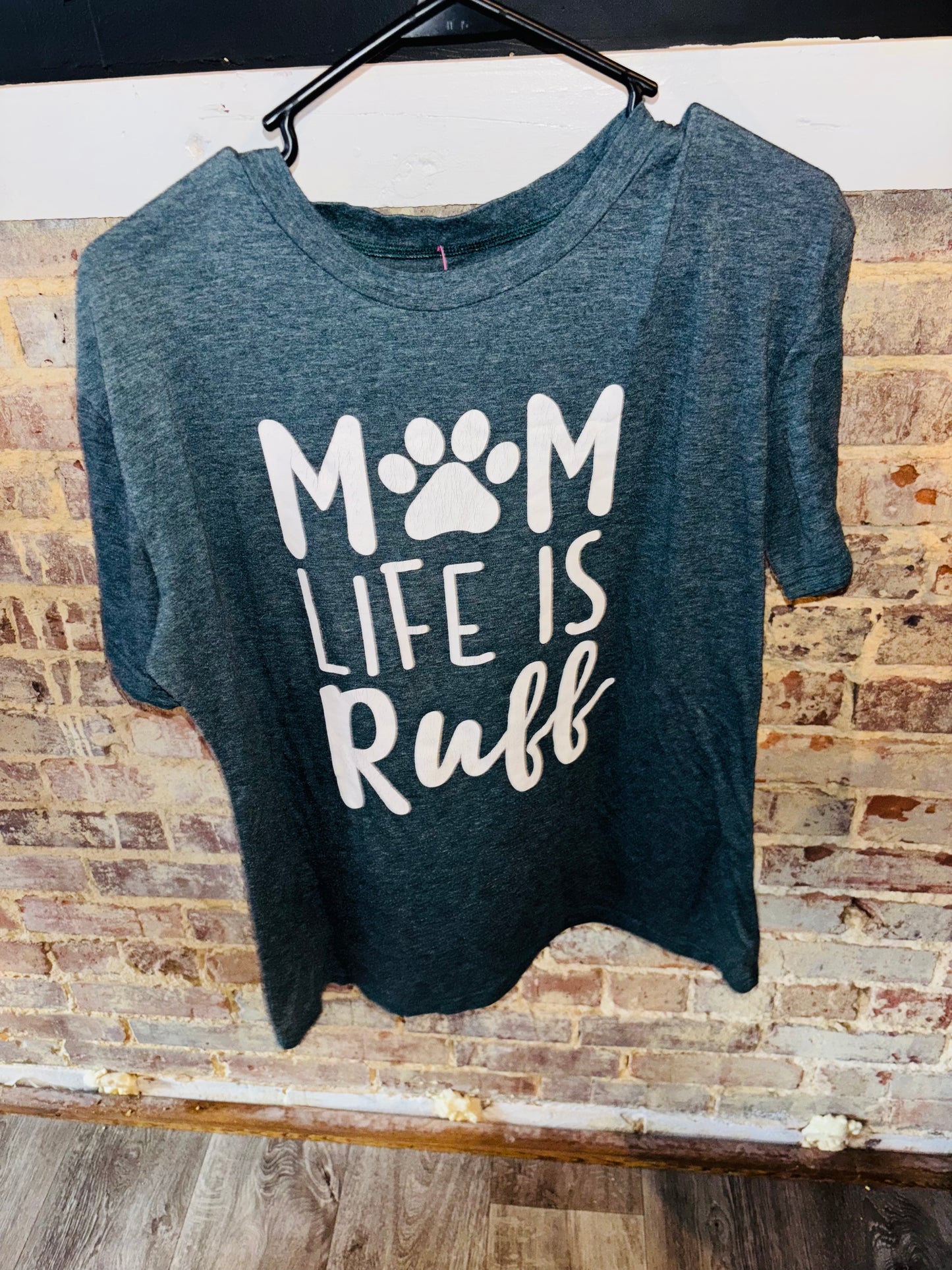 Mom Life is Ruff Medium Tee
