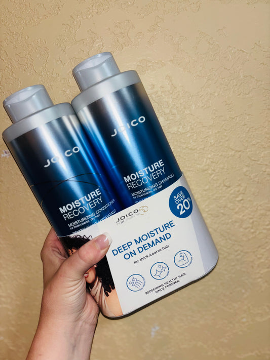Joico Moisture Recovery Shampoo & Conditioner Liters