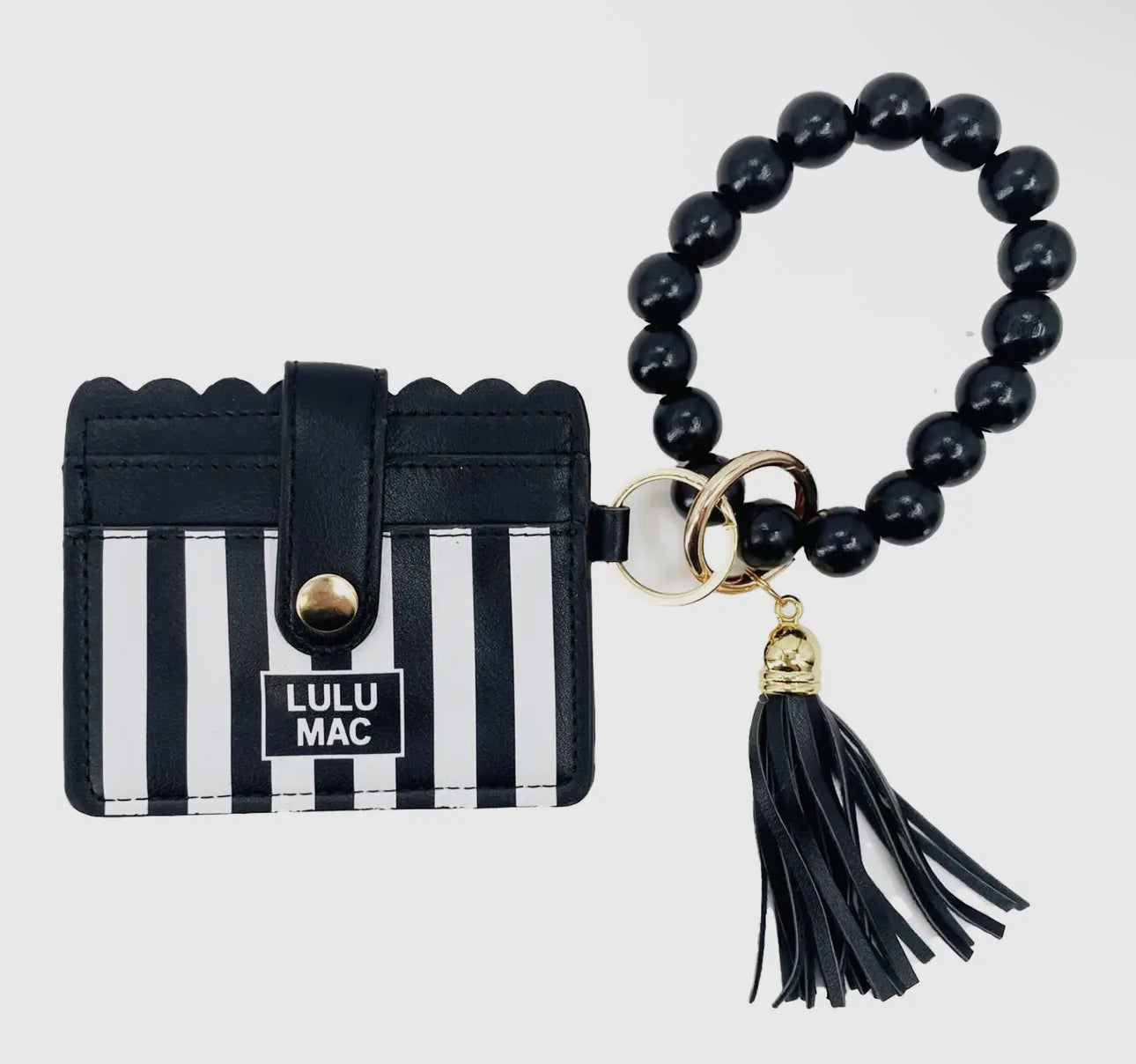 Lulu Mac Stripped Keychains
