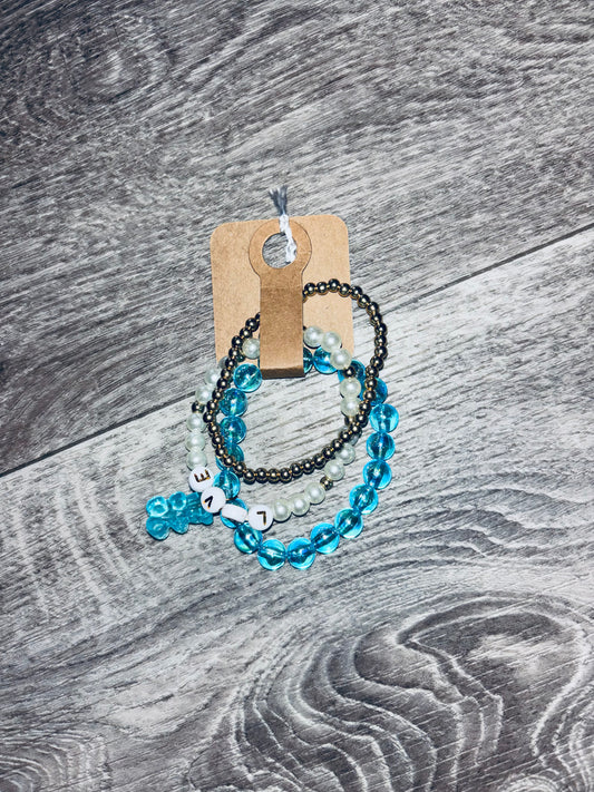 Blue Beary Love Kid’s Bracelet Bundle
