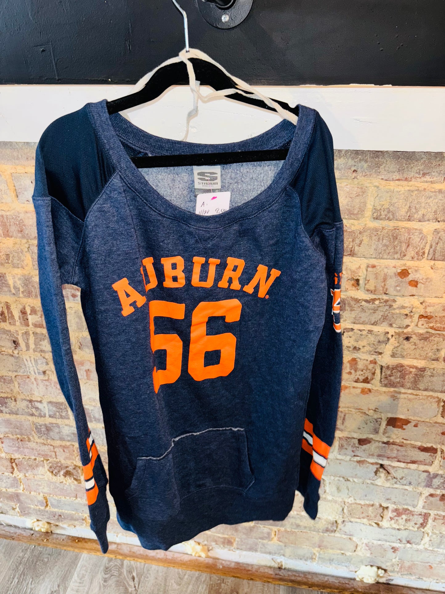 Womens Auburn Small Long Sleeve