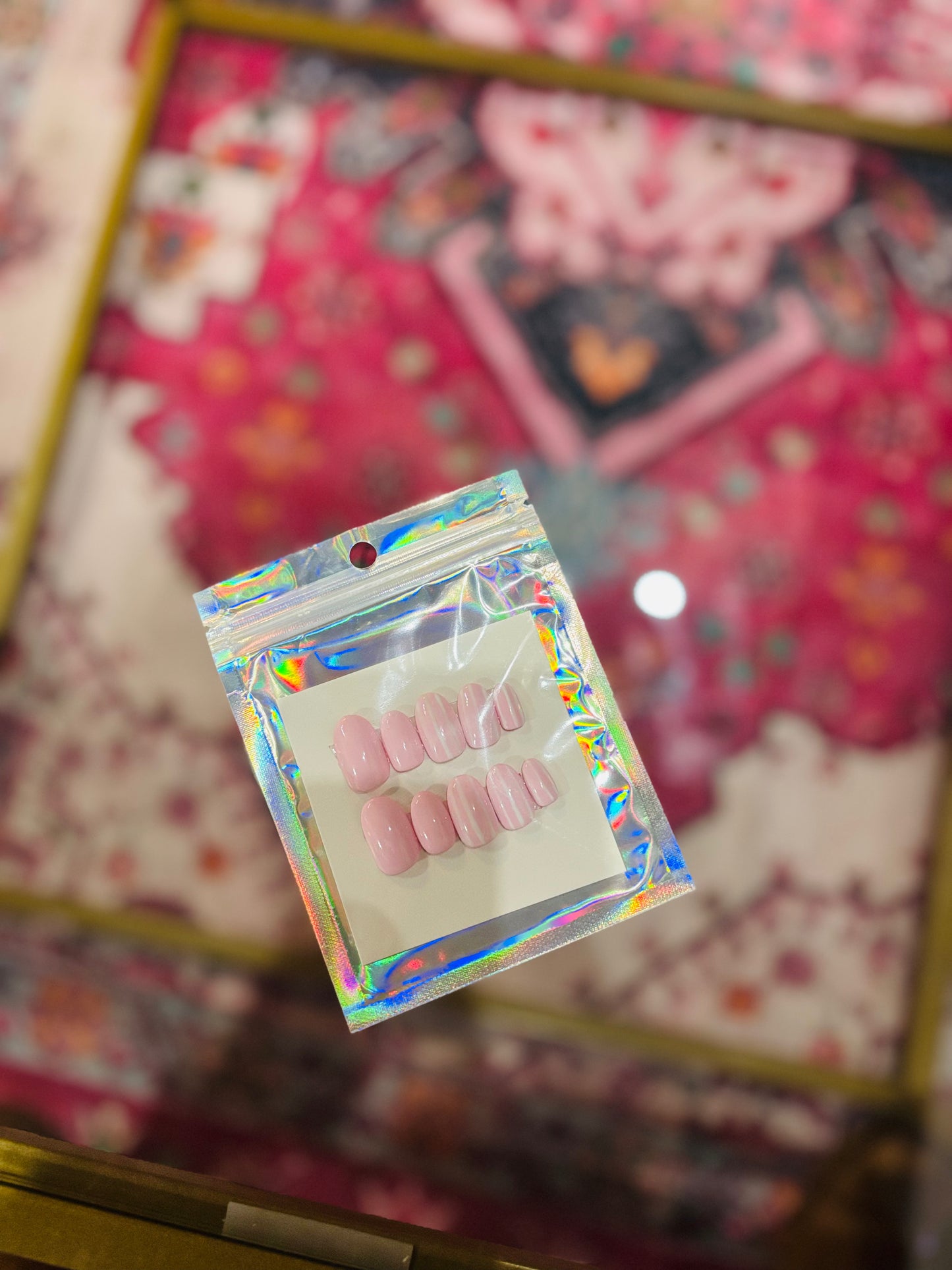 Blush Barbie Press on Nails