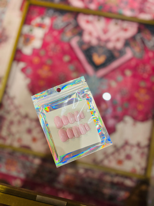 Blush Barbie Press on Nails