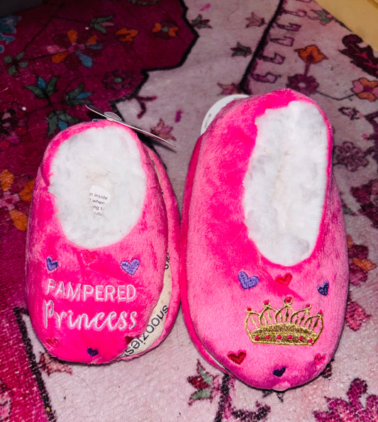 Toddler Pampered Princess Snoozie House Shoes
