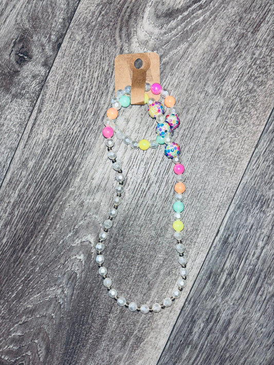 Multicolored Kid’s Necklace and Bracelet Bundle