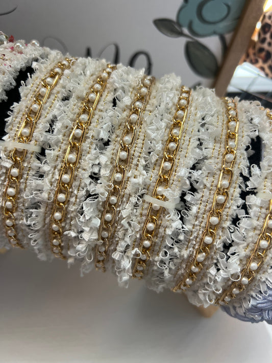 White Pearl Headband