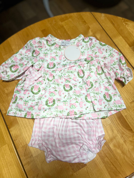 Sugar Plum Bloomer Set