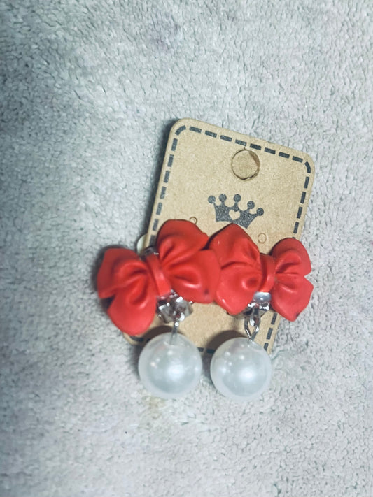 Rosie Red Clip-on Earrings
