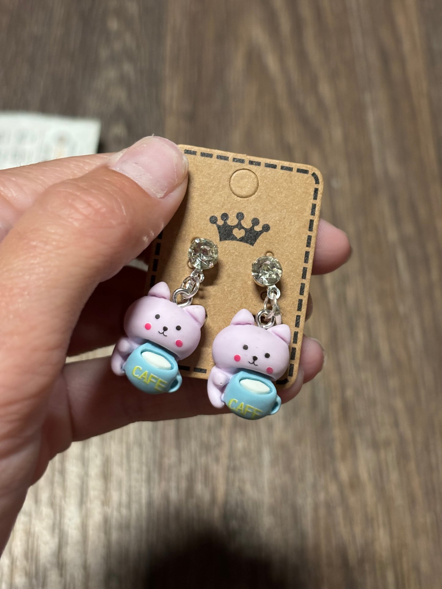 Coffee Cat Clip-On