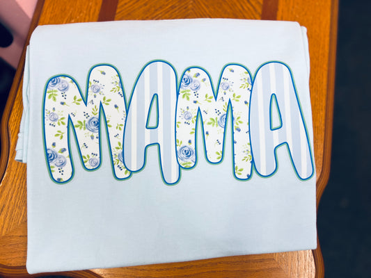 Mama Floral CC Tee