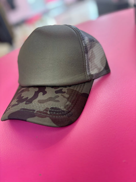 Camo on Camo Trucker Hat