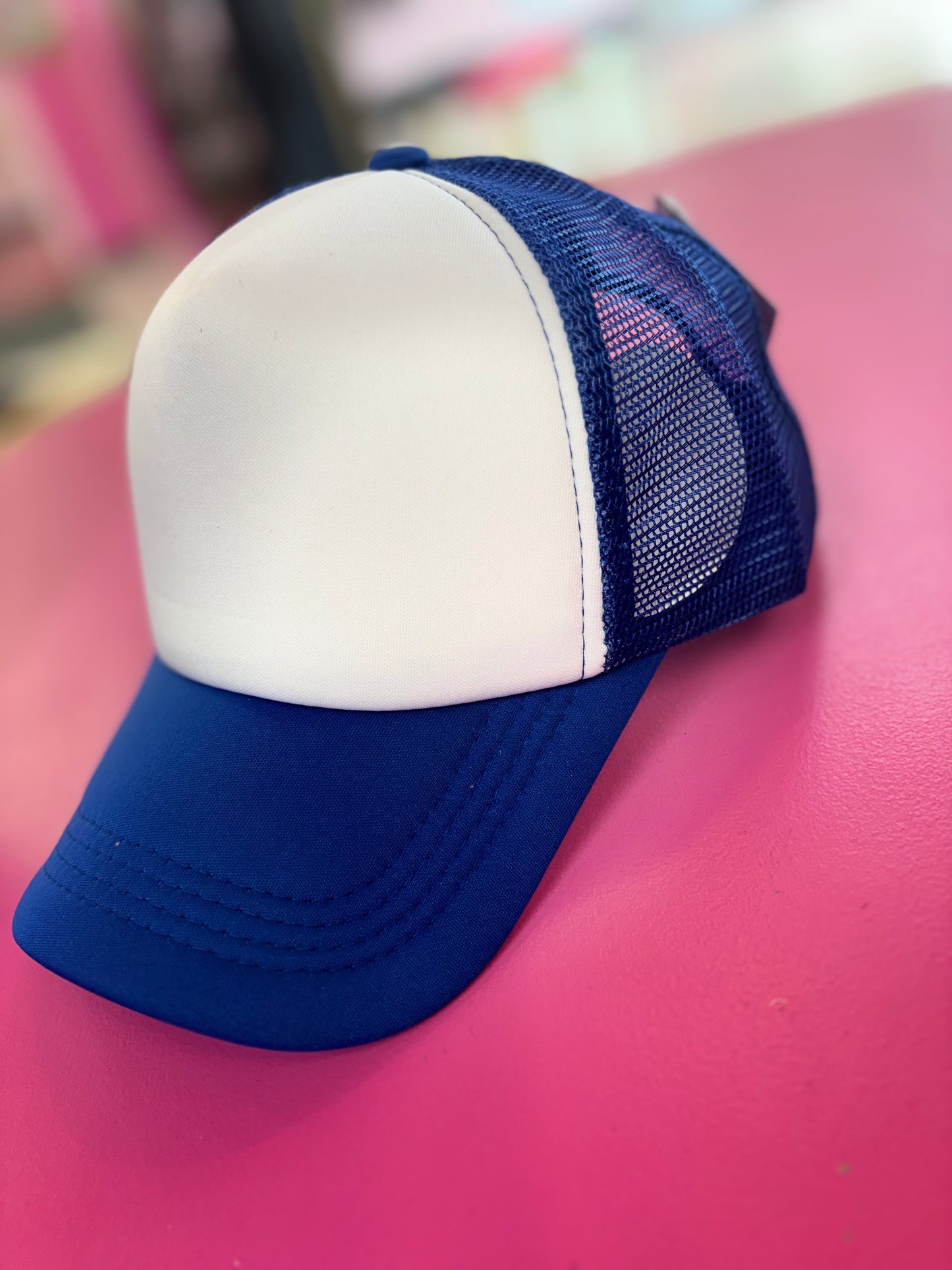 Royal Blue Trucker Hat