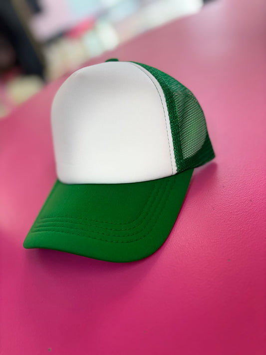 Green Trucker Hat