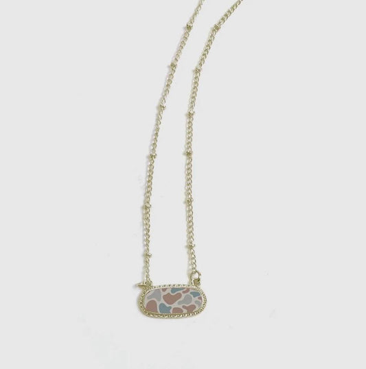 Duck Camo Necklace