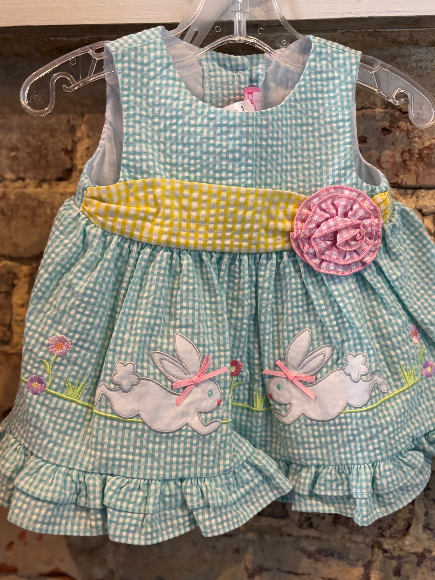 Bunny Seersucker Dress