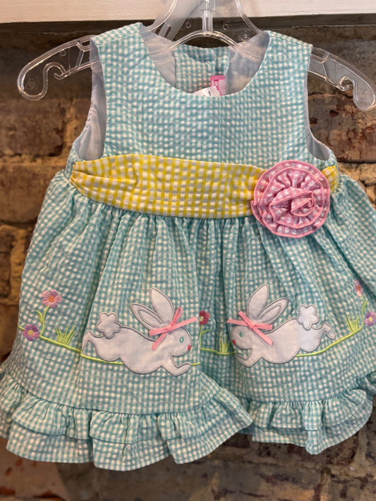 Bunny Seersucker Dress
