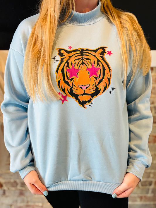 Tiger Star Smock Neck Juniors