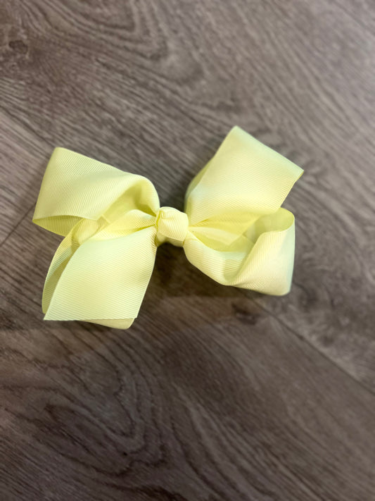 Sunshine Yellow Medium Bow
