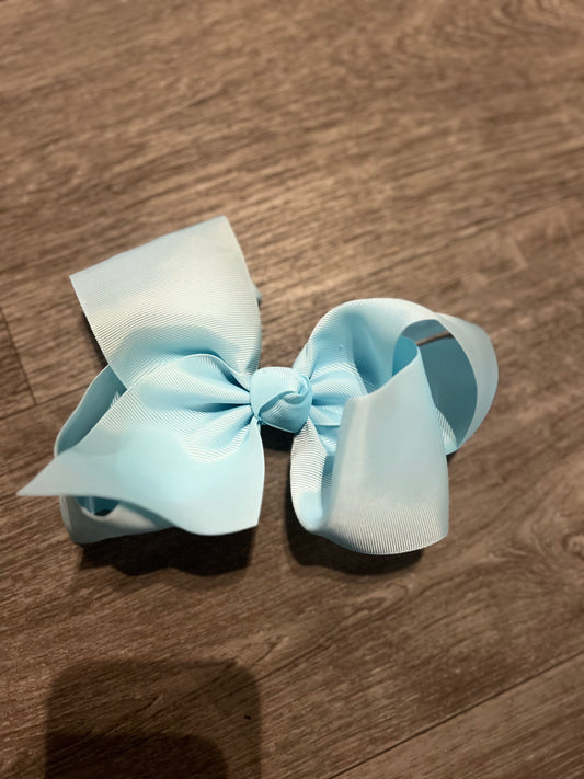 Large Baby blue bow