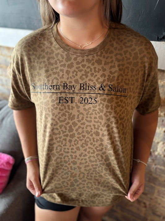Bliss Cheetah Classic SBB Brown Tee